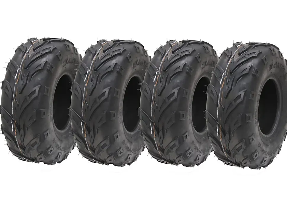 145/70-6 ATV pneu Quad trailer kids wheels 50cc 90cc 110cc 75 kgs Wanda set of 4
