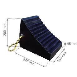 2 Cales roue - Longueur 245mm - Largeur 165mm - Hauteur 200mm - CR-212/2
