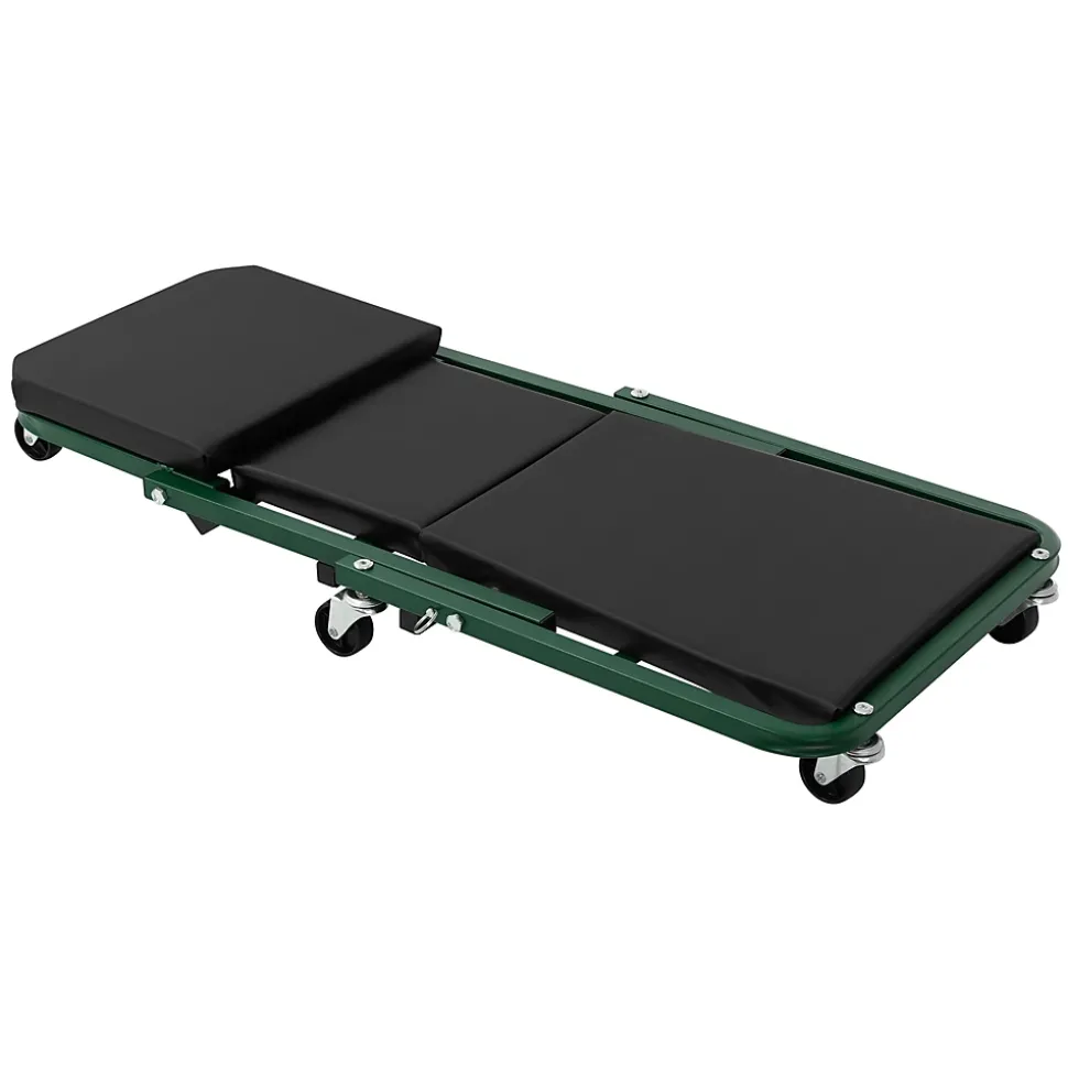 2 en 1 Siege d atelier et chariot mecanicien a roues ECD Germany en acier 360 degres jusqu a 150 kg