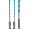 3 forets multi-matériaux Bosch pro Hex-9 Expert Ø 5/6/8 x 100 mm
