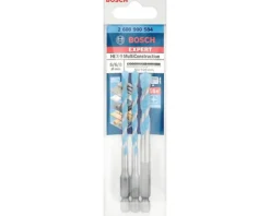 3 forets multi-matériaux Bosch pro Hex-9 Expert Ø 5/6/8 x 100 mm