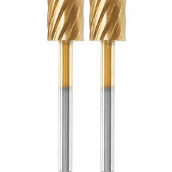 2 fraises à sculpter revêtu de nitrure de titane Dremel Max 115