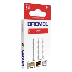 3 fraises en spirale Dremel multifonction