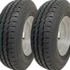 2-10" inch trailer wheel & tyre 145R10 6 ply 430kgs 84/82N 4 stud 100mm pcd