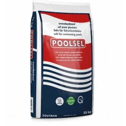 25 kg de sel marin POOLSEL pour piscines x6