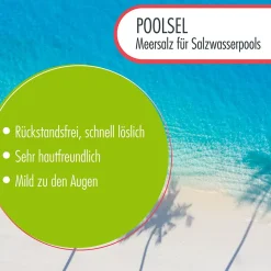 25 kg de sel marin POOLSEL pour piscines x6