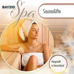 1 L Bayzid Spa Parfum Sauna - Sauna Gold - Concentré D'infusion Pour L'infusion Sauna