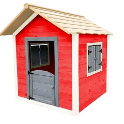 - Maison de jeu LE PETIT CHÂTEAU - 106 x 111 cm rouge