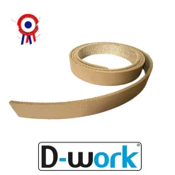 2 Mètres de Liège Toilé l. 30 x ép. 4,5 mm pour Garniture de Volant de Scie à Ruban Bois - D-Work