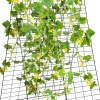 2 PcsTreillis de concombres, pour Plantes , Legumes et Fleurs, en Forme d'avec Accessoires, Filet de Treillis 122 x 86 cm