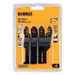 3 pièces de découpe pour outils multifonction DEWALT
