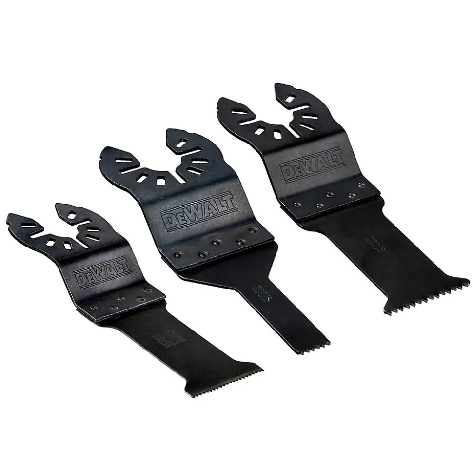 3 pièces de découpe pour outils multifonction DEWALT