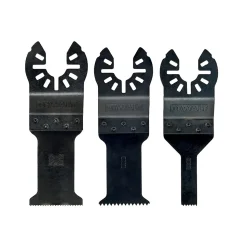 3 pièces de découpe pour outils multifonction DEWALT