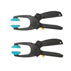 2 pinces-étau à cliquet Wolfcraft Quickfix S 30 mm