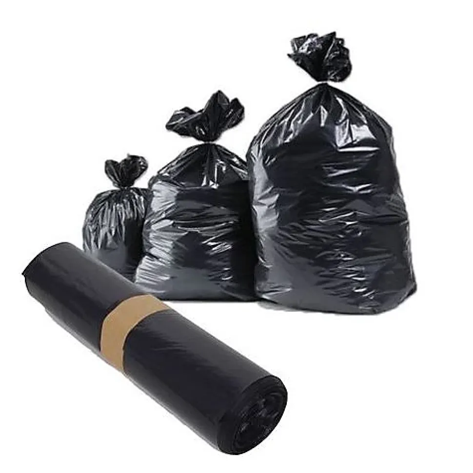100 sacs poubelles noirs 130L - TOUSSAC - SAC130170