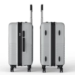 3 Tailles De Bagages à Coque Rigide Avec Serrure à Combinaison, Roulettes Pivotantes