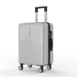 3 Tailles De Bagages à Coque Rigide Avec Serrure à Combinaison, Roulettes Pivotantes