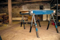 2 tréteaux Sheppach MWB600 82cm pieds antidérapants