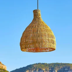 Abat jour naturel seul BELLA H38cm