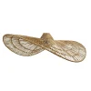 Abat jour naturel seul MARBELLA H14cm