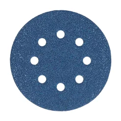 Abrasif pour ponceuse excentrique Norton ø 125 mm, Grain 40 - 5 pièces