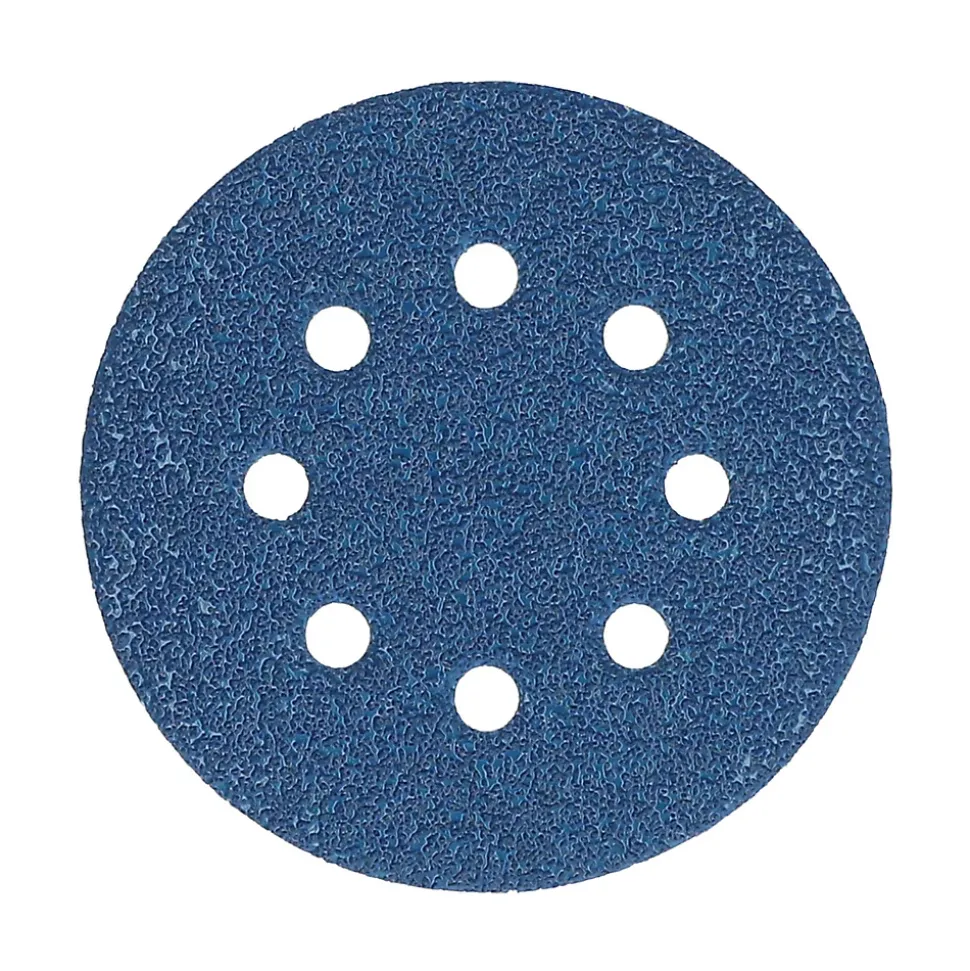 Abrasif pour ponceuse excentrique Norton ø 125 mm, Grain 40 - 5 pièces