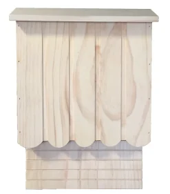 Abri chauve-souris 1 chambre en bois naturel