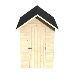 Abri de jardin Blooma Selwyn en bois coloris naturel ép.12 mm surface extérieure 2,75 m²