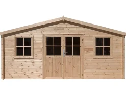 Abri de jardin bois "Alex" 20.20 m² 4.80 x 4.00 x 2.39 m 28 mm