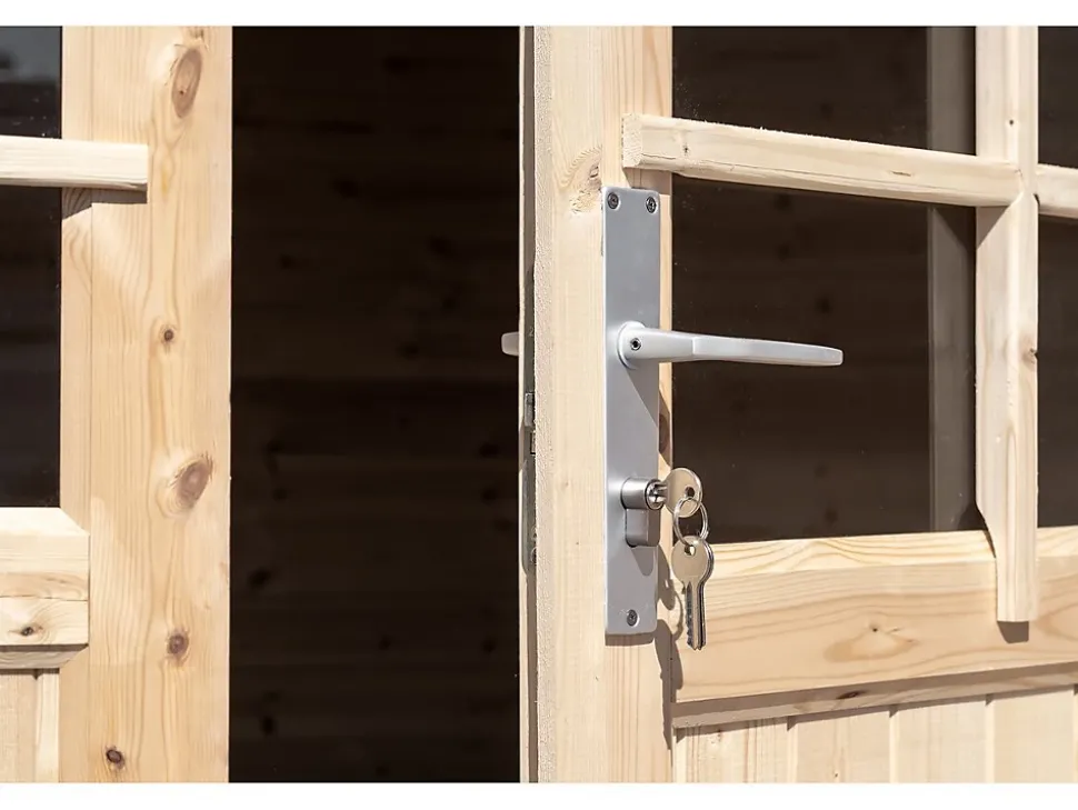 Abri de jardin bois "Alex" 20.20 m² 4.80 x 4.00 x 2.39 m 28 mm