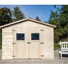 ABRI DE JARDIN EDEN A MONTAGE RAPIDE DIMENSION 3X4M