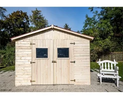 ABRI DE JARDIN EDEN A MONTAGE RAPIDE DIMENSION 3X4M