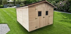 ABRI DE JARDIN EDEN A MONTAGE RAPIDE DIMENSION 3X4M