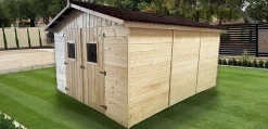 ABRI DE JARDIN EDEN A MONTAGE RAPIDE DIMENSION 3X4M