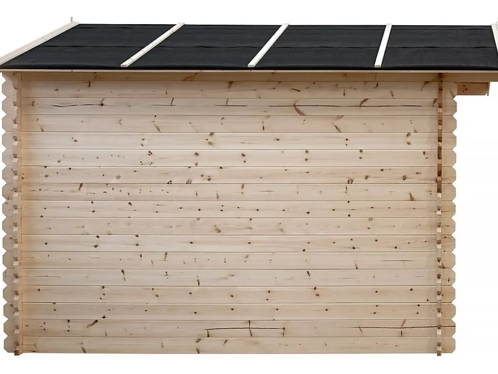 Abri de jardin en bois 14m² "Oz" 388 x 298 x 225 cm 28 mm