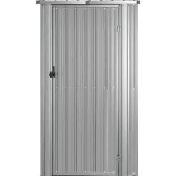 Abri de jardin Gris 118,5x97x209,5 cm Acier galvanisé vidaXL