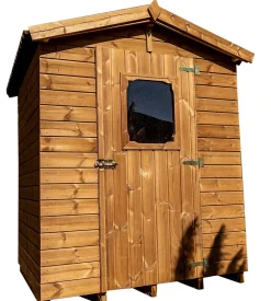 Abri de jardin Habrita bois l.176 x P.184 x H.201,7 cm surface totale 3,24m²