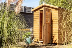 Abri de jardin Habrita bois l.176 x P.184 x H.201,7 cm surface totale 3,24m²