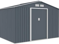 Abri de jardin métal "Vegas II" 5,29 m2 Gris