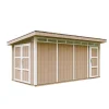 Abri de Jardin Qualité Premium 8.52+2.95 m² - M905C-TERRA BROWN - Timbela