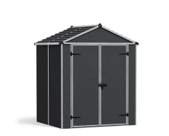Abri de jardin Rubicon Canopia 152x175 cm Aluminium et Polycarbonate