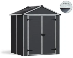 Abri de jardin Rubicon Canopia 152x175 cm Aluminium et Polycarbonate