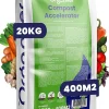 Accélérateur De Compost - 20 Kg Pour 100 À 400 M2 / 20 M3 - Pour Un Compost De Meilleure Qualité En Moins De Temps - Organifer