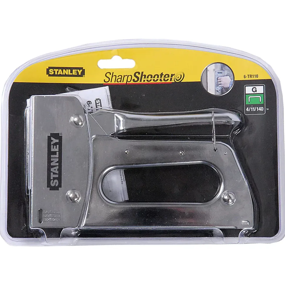 Agrafeuse-Cloueuse TR110 pour Agrafes Type G de 6, 8 et 10 mm, corps Acier STANLEY