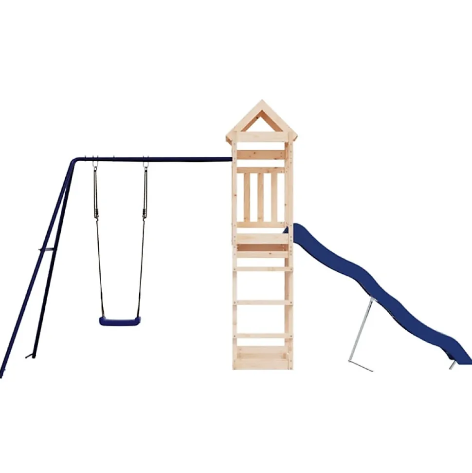 Aire de jeux d extérieur bois de pin massif