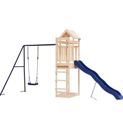 Aire de jeux d extérieur bois de pin massif