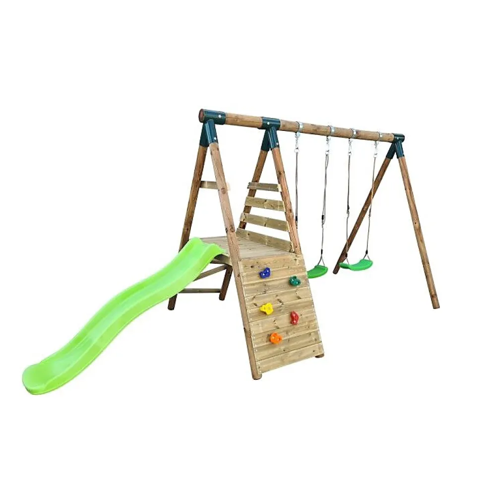Aire de jeux MASGAMES TIBET M Avec rampe toboggan