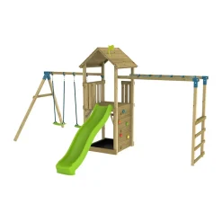 Aire de jeux pont de singe TAMARIN en bois