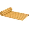 Allée chemin de jardin en lattes de bois enroulable - dim. 185L x 60l x 1,9H cm - bois de sapin pré-huilé