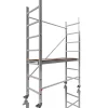 AluCombine 3 300 hauteur de travail 3m echafaudage echellee 4 roues echafaudage de roulement